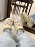 CROCS卡骆驰厚底云朵洞洞鞋|206750 骨白色-2Y2 36/37(230mm) 实拍图