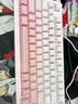 狼途L98 薄膜键盘 98键 静音键盘 游戏电竞618 电脑办公 键盘有线Gasket结构 RGB灯效 雾桃粉 实拍图