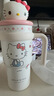 三丽鸥（SANRIO）HelloKitty公仔冰霸保温锁冷杯316不锈钢带吸管女七夕礼物700ml 实拍图