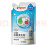 贝亲（Pigeon） 新生儿奶瓶清洗剂 婴儿果蔬清洁餐具清洁液 宝宝玩具清洗液 1袋600ML 实拍图