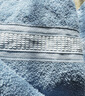 金号新疆棉浴巾A类纯棉吸水情侣运动洗澡巾 单条装140*72cm 320g 蓝色 实拍图