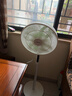 美的（Midea）【幸运草安睡1S】一级能效直流变频声控电风扇家用遥控卧室静音落地扇台式桌面抗菌大风力转页扇 实拍图