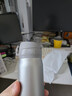 京东京造316L不锈钢保温杯弹盖速开温保冷水杯纯钛茶隔500ml金属灰 实拍图
