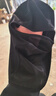 摩多狼（MOTOWOLF）摩托车头套夏季冰丝男面罩女四季防晒挡风 FM1-B头套长款 黑色 实拍图