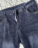 真维斯（Jeanswest）牛仔裤男春夏季薄款2026新款天丝舒适修身直筒高端潮牌休闲裤子男 蓝色+浅蓝【天丝薄款组合】 29 码(2尺2) 【建议100-110斤】 实拍图