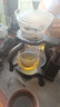 懒人自动茶具套装高档耐热玻璃磁吸泡茶壶功夫茶家用泡茶神器整套 4【六杯款】透明(五福)自动茶具 实拍图