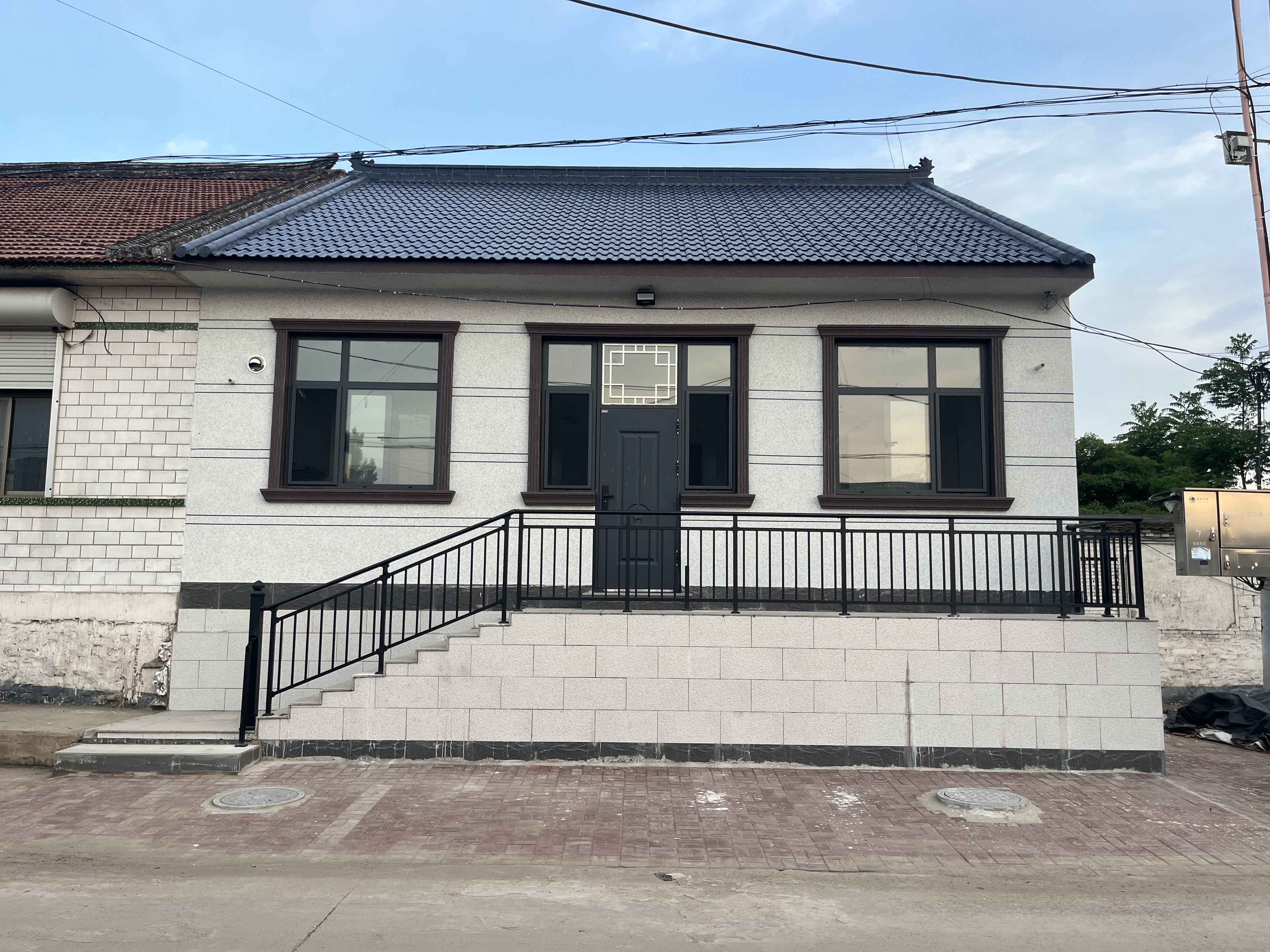 汇尊定制阳台护栏锌钢铝合金楼梯扶手栏杆家用室内外楼梯扶手铁艺护栏 >其他颜色咨询< 实拍图
