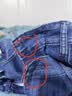 罗蒙（ROMON）男士牛仔裤男秋冬商务休闲裤男弹力直筒男裤厚款深档直筒长裤高腰 浅蓝+浅蓝【春秋】 厚款 32 【腰围2尺5建议125-135斤】 实拍图