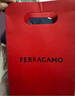 菲拉格慕（Ferragamo）腰带男士商务双面板扣皮带牛皮 3.5CM宽 圣诞礼物 送男友礼盒装 咖黑色/枪灰扣675542-689112 实拍图