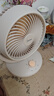 美的（Midea）【小型风扇】轻音台式桌面空气循环扇家用柔风电风扇宿舍办公迷你台扇落地扇空调伴侣 GAF18AD 实拍图