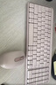 罗技（Logitech）MK251无线蓝牙键盘鼠标套装 办公商务笔记本电脑 数字键盘99键粉色键鼠套装（K251键盘+M196鼠标） 实拍图