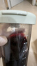 GLASSLOCK玻璃杯进口带盖大容量男女夏季高颜值冷萃杯吸管刻度杯绿色450ml  实拍图