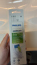 飞利浦（PHILIPS）电动牙刷头W2亮白型官方原装欧洲进口适配钻石1/3/3pro/CI/导航刷系列刷柄 3支装HX6063/67 白色 实拍图