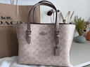 蔻驰（COACH）【品牌直供】女士MOLLIE中号斜挎手提托特包CV965礼物 实拍图