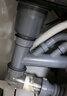 潜水艇（Submarine）CSQ-2C菜盆下水管双槽水槽防臭省空间下水管ABS材质拉伸95厘米 实拍图