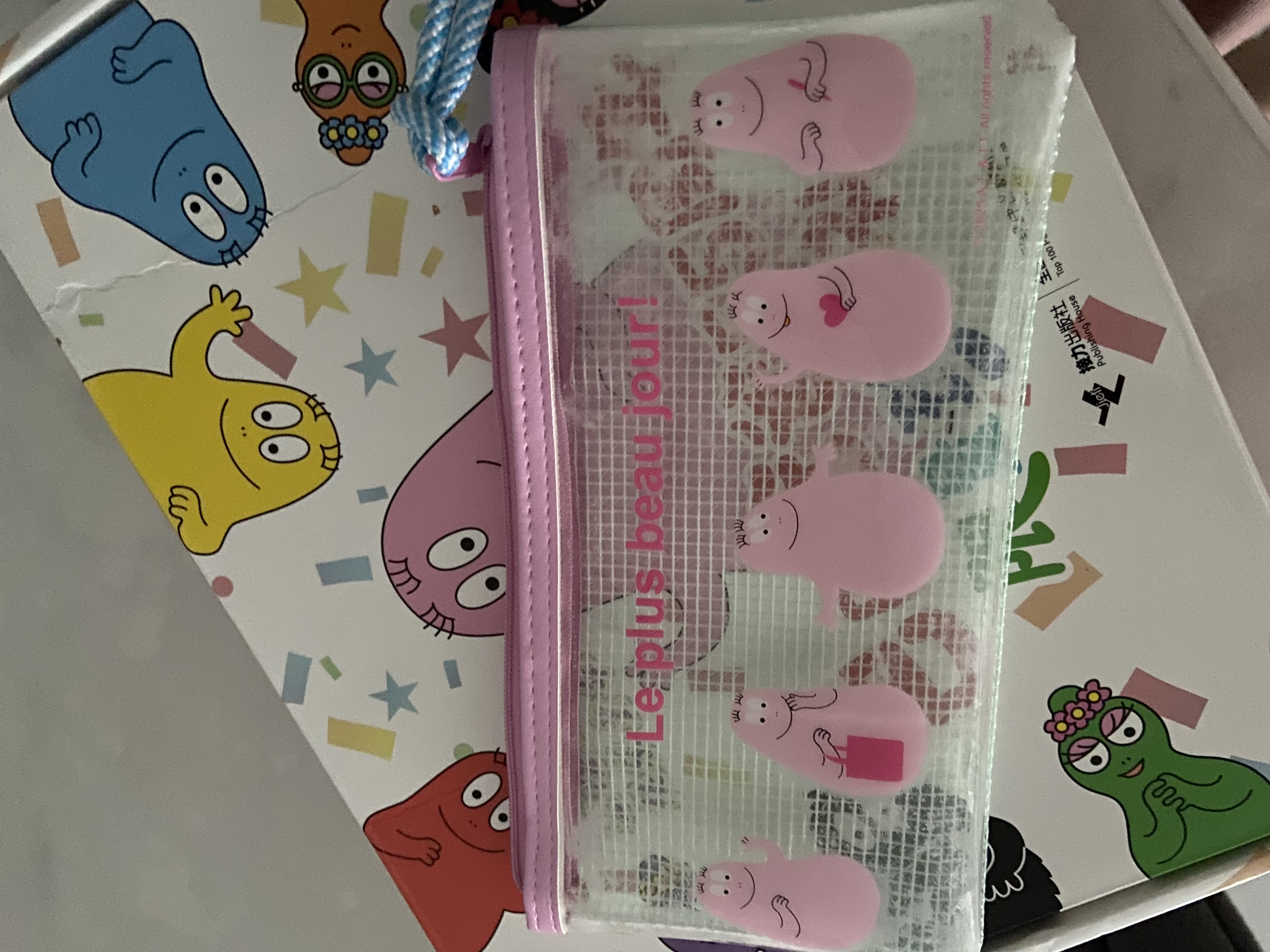 巴巴爸爸55周年限量珍藏礼盒（套装18册）内含巴巴爸爸正版透明笔袋  实拍图