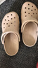 CROCS卡骆驰檀健次同款洞洞鞋男沙滩鞋|10001 深蓝色-410 41/42(260mm) 实拍图