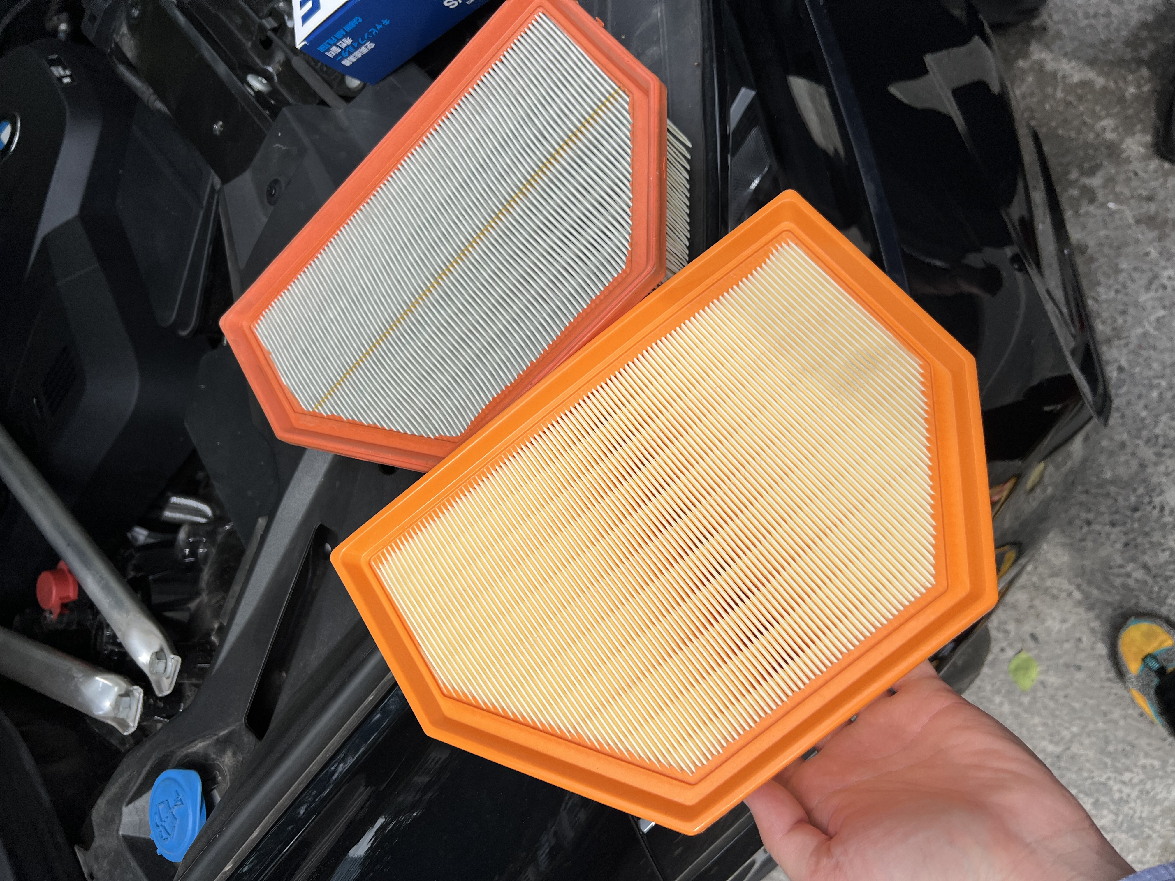 马勒（MAHLE）保养套装 适配宝马3系三系5系五系 滤芯格滤清器 两滤【空气滤+活性炭空调滤】 宝马X5 23-26款 2.0T 晒单实拍图