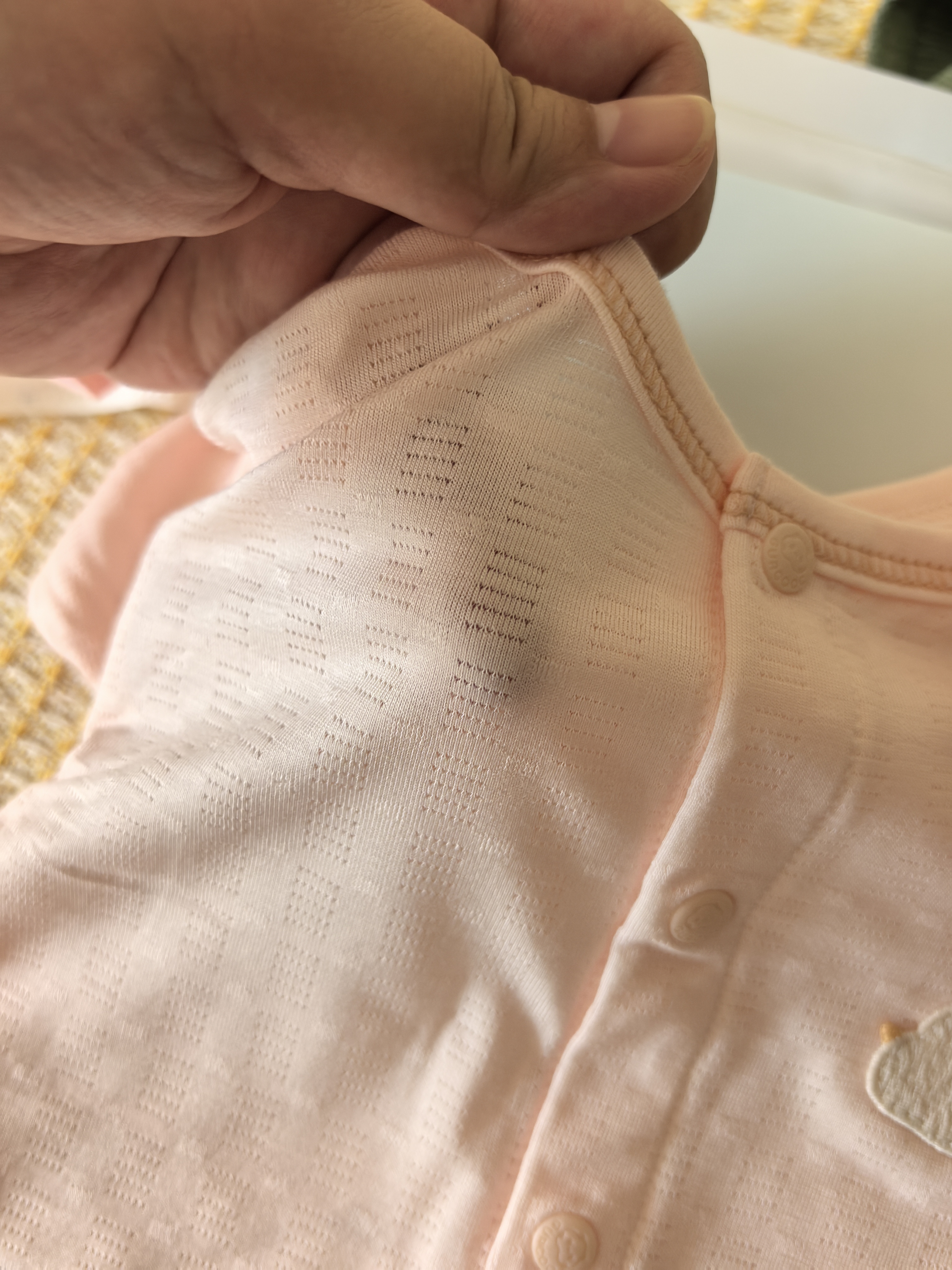 乖奇熊【轻爽棉】宝宝春夏季连体衣薄款空调服婴儿弹力哈衣服凉感无骨 实拍图