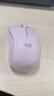 罗技（Logitech）M221轻音鼠标 无线鼠标 办公鼠标 对称鼠标 带无线微型接收器 茱萸粉 实拍图