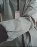 啄木鸟夹克男士秋冬季商务休闲百搭棒球领时尚宽松上衣服男装青中年外套 107小方块豆绿色 XL 实拍图