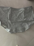 洁丽雅4条装全棉内裆7A抑菌女士内裤女大码亲肤透气提臀纯棉短裤头女生 抹绿/雾灰/豆沙/肤色 4条 L 【建议85斤-105斤】 实拍图