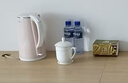 陶相惠茶杯陶瓷盖杯中号骨瓷水杯金边会议杯办公杯酒店商务喝茶开会杯子 实拍图