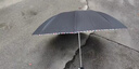天堂伞 加大雨伞三折 经典商务伞格纹10骨加大雨伞男女 藏青 实拍图