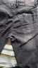 真维斯（Jeanswest）牛仔裤男春夏季薄款2026新款天丝舒适修身直筒高端潮牌休闲裤子男 黑灰【天丝薄款】 33 码(2尺6) 【建议140-150斤】 实拍图
