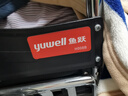 鱼跃(yuwell)手动轮椅车H059B老人半躺护理型带坐便椅餐板钢管可折叠 实拍图