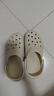 卡骆驰（CROCS）新款厚底云朵洞洞鞋送女友礼物206750 骨白色   36-37 实拍图