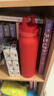 希格（SIGG）不锈钢保温杯户外运动保冷杯徒步登山轻量水杯带茶隔纯色简约杯子 西红色500ml【弹性漆 触摸不凉】 实拍图