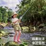 TOI儿童风筝卡通微风易飞初学者春季3-8岁户外玩具春游 叮当小狗（鱼竿30m线+风筝） 实拍图
