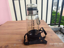 户外旅行大容量加厚玻璃杯子便携吨吨杯茶水分离带杯套泡茶水杯 1000ml吨吨桶*1个【送杯套】 实拍图