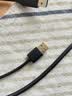 绿联Micro USB3.0数据连接线 移动硬盘盒高速传输线 适用东芝希捷西数移动硬盘 双供电0.5米 10898 实拍图