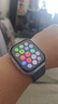 Apple/苹果 Watch S11 智能手表GPS+蜂窝款46毫米银色铝金属表壳雾紫色运动型表带S/M MFDK4CH/B 实拍图