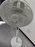 美的（Midea）【幸运草安睡1S】一级能效直流变频声控电风扇家用遥控卧室静音落地扇台式桌面抗菌大风力转页扇 实拍图