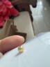喜上眉梢喜饰黄金古法金珠999足金散珠硬金光面磨砂转运珠路路通圣诞礼物 4mm 重版光珠单颗0.2g 实拍图