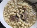 刘一泡西安正宗牛羊肉泡馍陕西特产方便速食小炒泡馍懒人速食经典装555g 【大份量 新版 经典装】牛肉泡馍*3袋（内含糖蒜辣酱） 实拍图