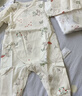 英氏（YEEHOO）婴儿衣服新生儿连体衣男女宝宝100%精梳棉婴幼儿居家爬服四季款 实拍图
