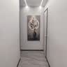 好久不见柿柿如意新中式玄关装饰画立体砂岩走廊过道挂画竖版入户门壁画 实拍图
