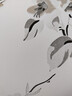 晴画墙纸贴纸自粘防水防潮水泥墙掉灰墙布国风电视背景壁纸60*500cm 实拍图