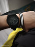 泊莉恩（Noproblem）能量平衡手环篮球运动硅胶腕带男女友情侣手链韩版潮人配饰品 黑色 实拍图