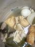 盛源来鱼籽福袋135g+年糕福袋120g  豆腐皮糯米包 关东煮火锅食材鱼丸 实拍图