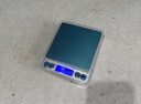 圣汇德国品牌多功能电子厨房秤0.01克高精度3kg小型家用克称珠宝秤食物烘焙咖啡秤双托盘 电池款｜送7号电池 复古银| 1000克/0.1克 | 咖啡/药材称重 实拍图