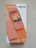 诺基亚（NOKIA）220 4G 移动联通电信全网通 2.8英寸双卡双待 直板按键手机 老人老年手机 学生手机 橘色 实拍图