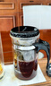 金灶（KAMJOVE）玻璃茶壶 按压式飘逸杯 茶水壶玻璃茶具 茶水分离杯泡茶器泡茶壶 TP-160/500ml容量 实拍图