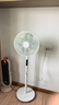 美的（Midea）【幸运草安睡1S】一级能效直流变频声控电风扇家用遥控卧室静音落地扇台式桌面抗菌大风力转页扇 实拍图