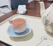 一品仟堂功夫茶具捏花主人杯女士品茗杯粉色单杯陶瓷个人专用杯子 捏花情侣对杯 实拍图