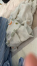 童颜新生婴儿包单纯棉a类产房襁褓裹布包巾四季抱被睡袋用品 2条 实拍图